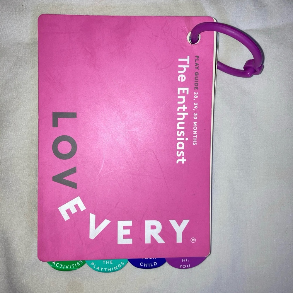 Lovevery Play Guide, The Companion Play Kit, 28, 29, & 30 Months